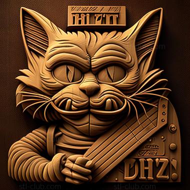 3D модель  Fritz FROM Кот ФрицКот Фриц (STL)